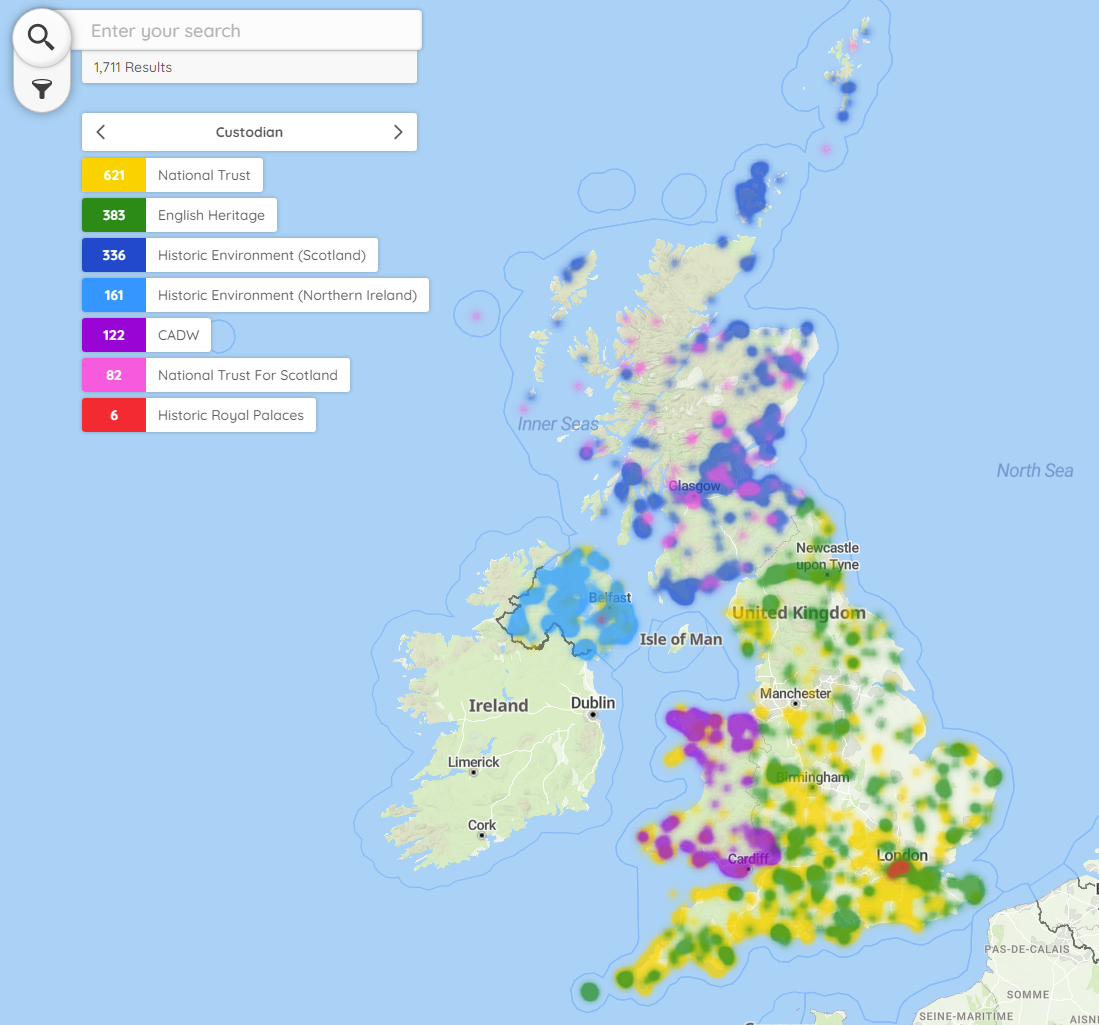 VisitPlus Dataset visualised in Perlipleo software.